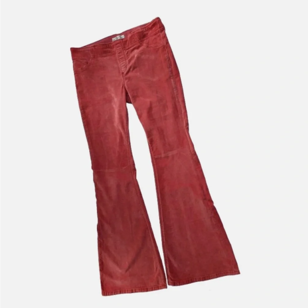 Free People ‘We the Free’ Penny Corduroy Stretch pull-on flare pants - Picture 2 of 5